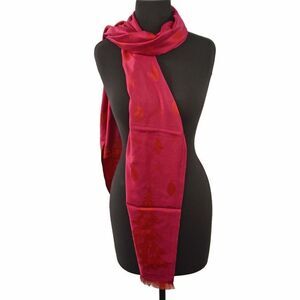 Scarf Raspberry Print